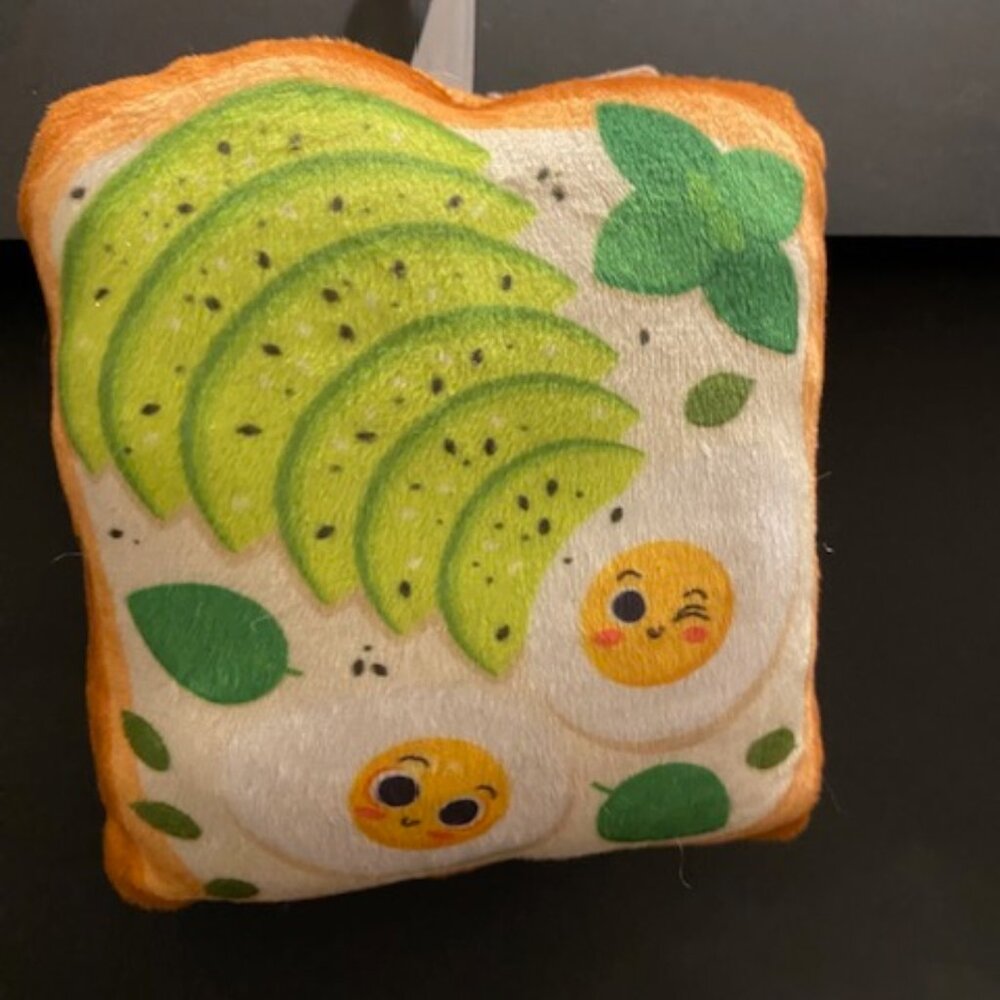 Dog Plush Toy * Avocado Toast*